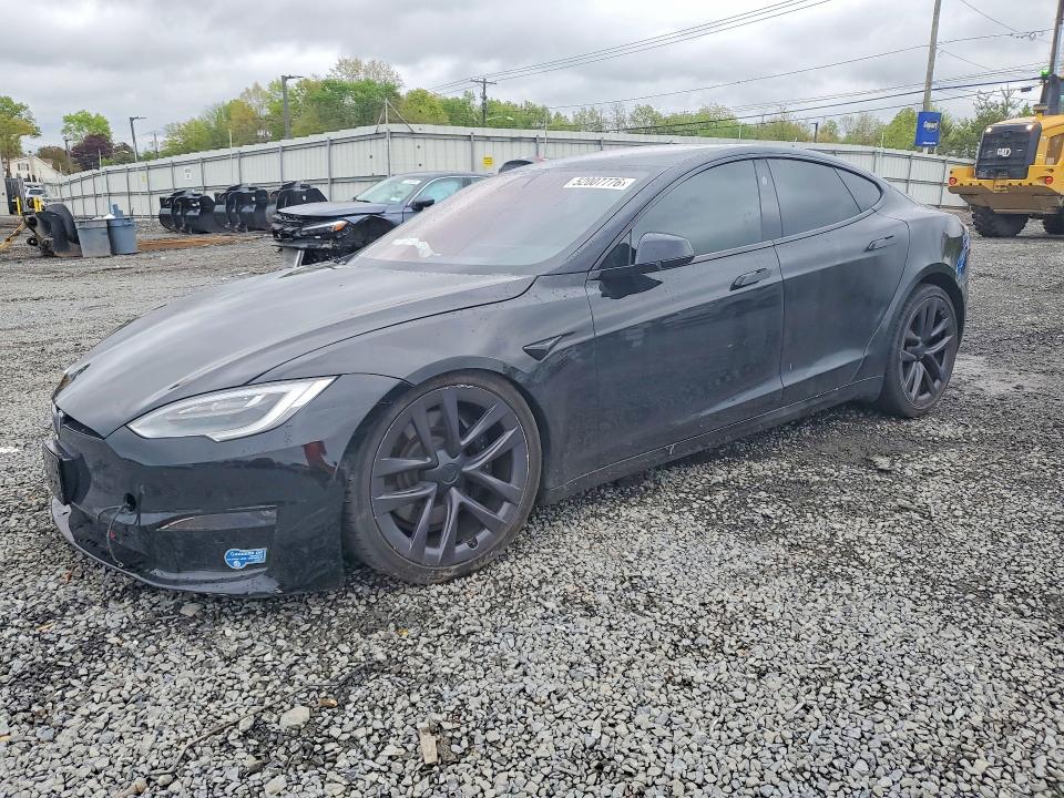 2021 Tesla VIN 5YJSA1E56MF449156 COPART salvage auction — FRONT END, Tn - Salvage Certificate, sold $12,700 on 2026-07-17 (photo 1)