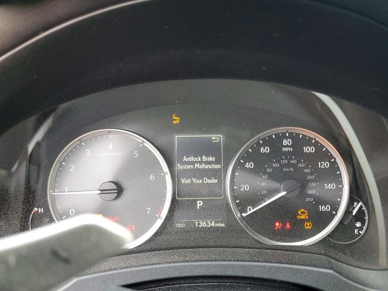 2025 Lexus Is 350 VIN JTHBZ1B28S5084253 COPART salvage auction — FRONT END, Tx - Salvage Vehicle Title, sold $6,500 on 2026-07-03 (photo 9)