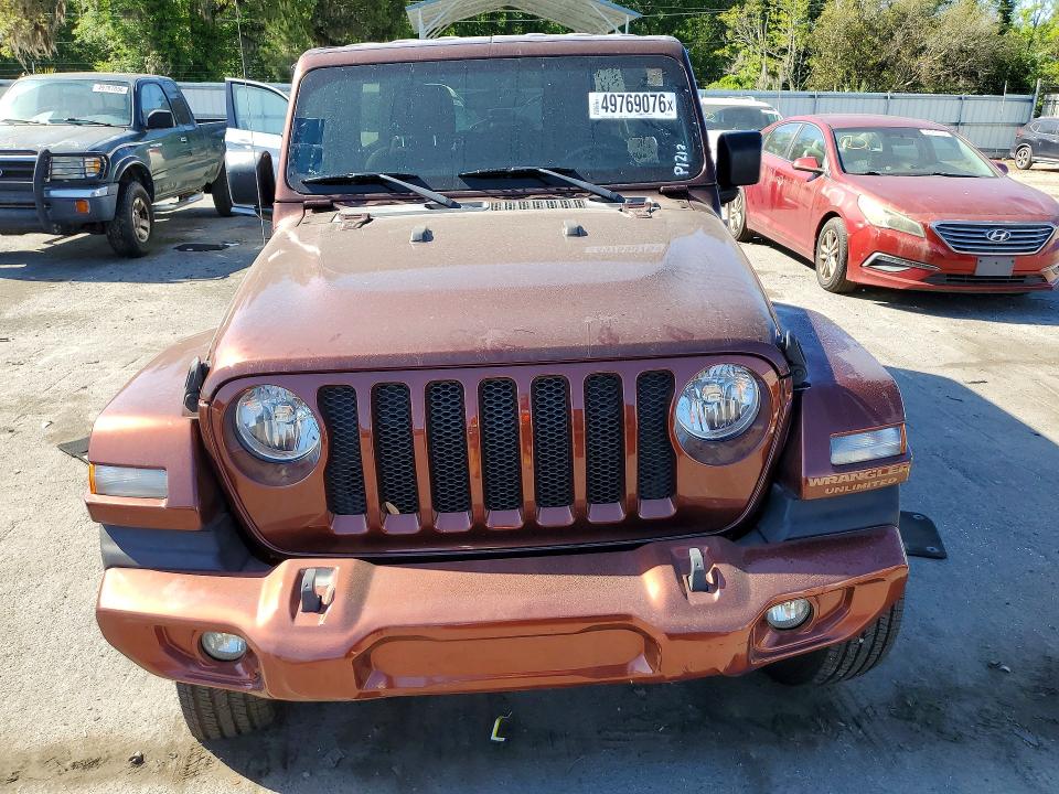 2019 Jeep Wrangler / VIN 1C4HJXDG7KW528215 COPART salvage auction — NORMAL WEAR, Nj - Certificate Of Title, sold $13,100 on 2026-08-03 (photo 5)
