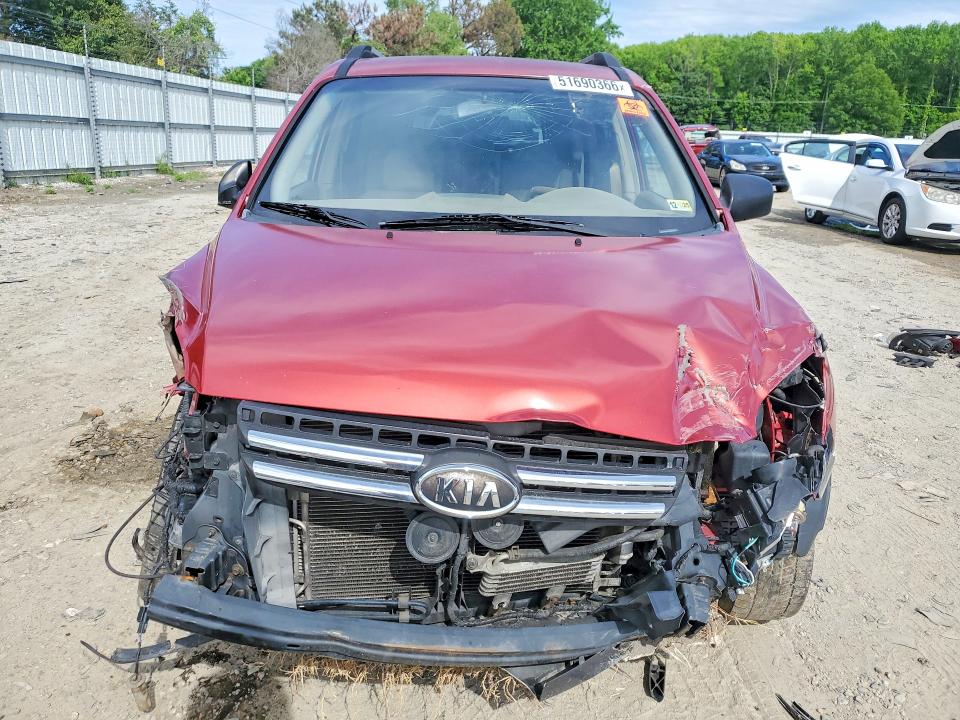 2007 Kia Sportage VIN KNDJE723077434216 COPART salvage auction — FRONT END, Va - Cert Of Title - Salvage, sold $200 on 2026-07-07 (photo 5)