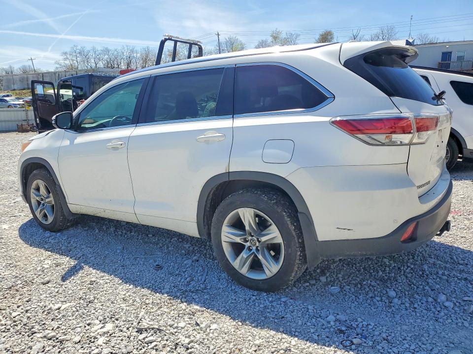 2016 Toyota VIN 5TDDKRFH5GS251293 COPART salvage auction — FRONT END, Ky - Cert Of Title-Salvage, sold $6,700 on 2026-07-17 (photo 2)
