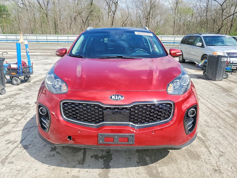 2017 Kia Sportage VIN KNDPNCACXH7152235 COPART salvage auction — SIDE, Oh - Certificate Of Title, sold $2,750 on 2026-07-16 (photo 5)