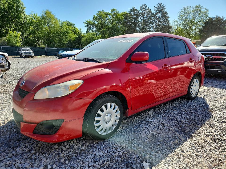 2010 Toyota Matrix VIN 2T1KU4EE7AC282685 COPART salvage auction — MINOR DENT/SCRATCHES, Tn - Certificate Of Title, sold $1,450 on 2026-07-09 (photo 1)