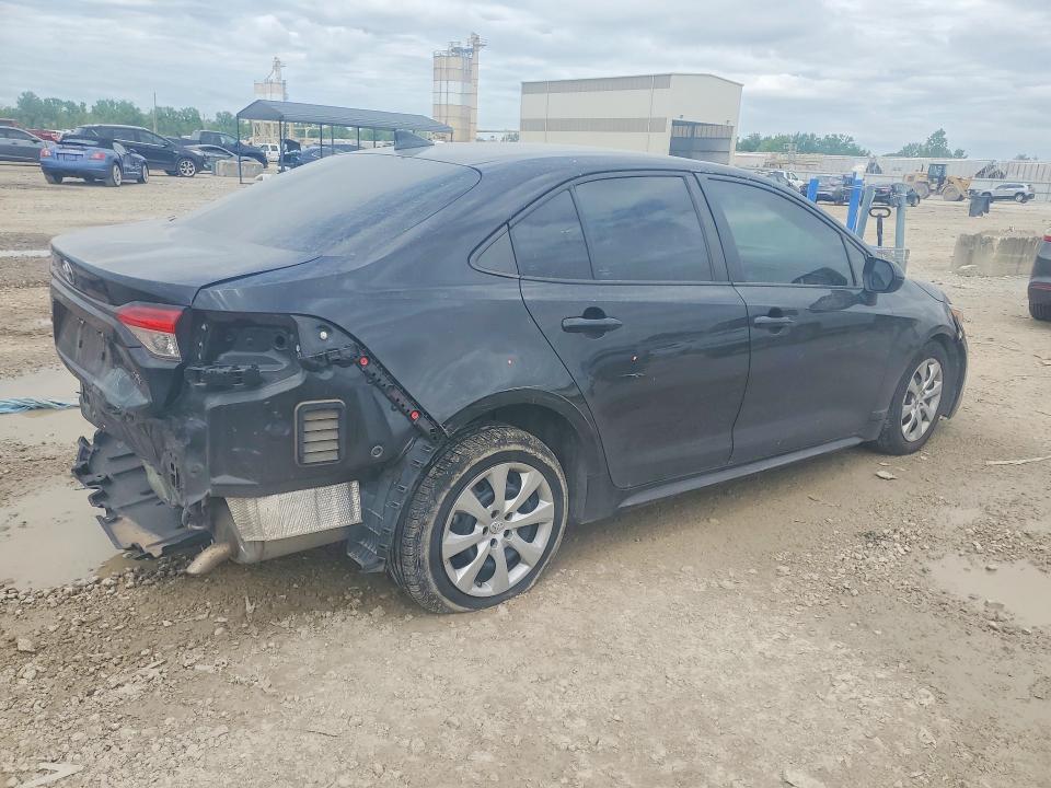 2021 Toyota VIN 5YFEPMAE1MP242178 COPART salvage auction — FRONT END, Ks - Cert Of Title-Salvage, sold $4,250 on 2026-07-07 (photo 3)