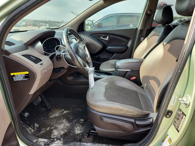 2012 Hyundai Tucson VIN KM8JU3AC8CU424411 COPART salvage auction — REAR END, TX, sold $1,750 on 2026-07-17 (photo 7)