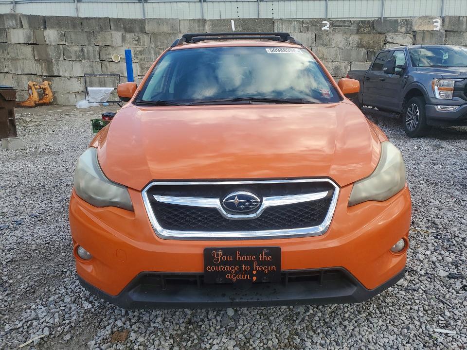 2014 Subaru Xv VIN JF2GPAGCXE8318718 COPART salvage auction — MINOR DENT/SCRATCHES, Ky - Cert Of Title - Rebuilt - Red, sold $700 on 2026-07-02 (photo 5)