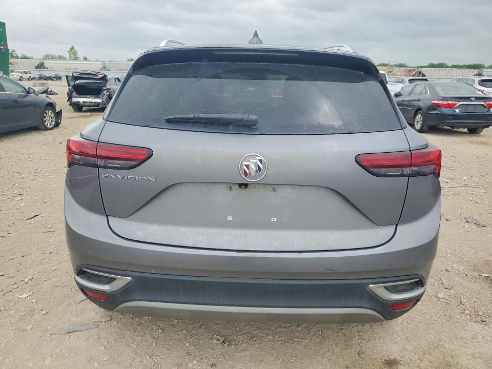 2022 Buick Envision VIN LRBAZLR41ND109566 COPART salvage auction — HAIL, Ks - Cert Of Title-Salvage, sold $5,700 on 2026-07-09 (photo 6)