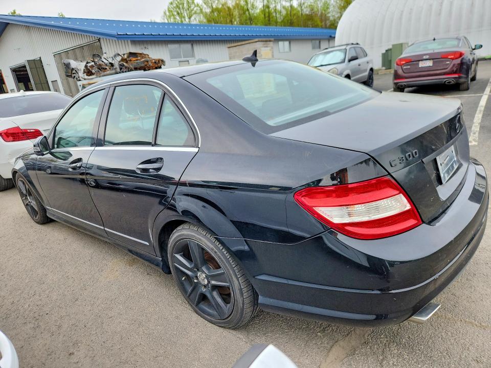2011 Mercedes-benz C class VIN WDDGF8BB5BR138132 COPART salvage auction — MINOR DENT/SCRATCHES, Ny - Certificate Of Title, sold $1,450 on 2026-07-09 (photo 2)
