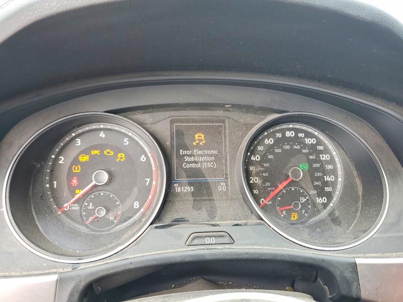 2019 Volkswagen VIN 1V2DR2CA4KC525764 COPART salvage auction — MINOR DENT/SCRATCHES, Tx - Certificate Of Title, sold $4,450 on 2026-07-09 (photo 9)