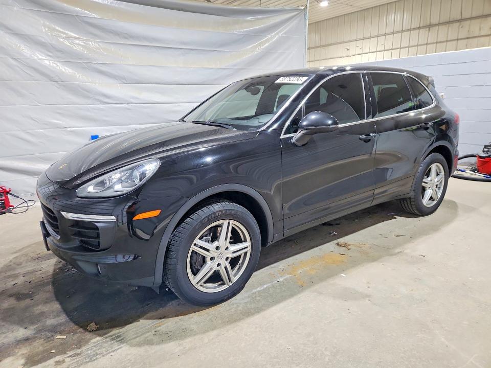 2018 Porsche Cayenne VIN WP1AA2A27JKA06850 COPART salvage auction — FRONT END, Ma - Cert Of Title-Salvage, sold $9,600 on 2026-07-07 (photo 1)