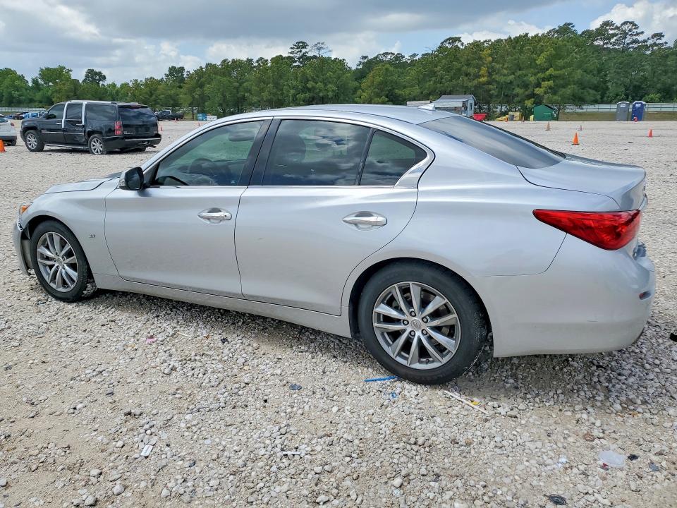 2015 Infiniti Q50 VIN JN1BV7AP7FM356707 COPART salvage auction — REAR END, Tx - Certificate Of Title, sold $2,900 on 2026-07-02 (photo 2)