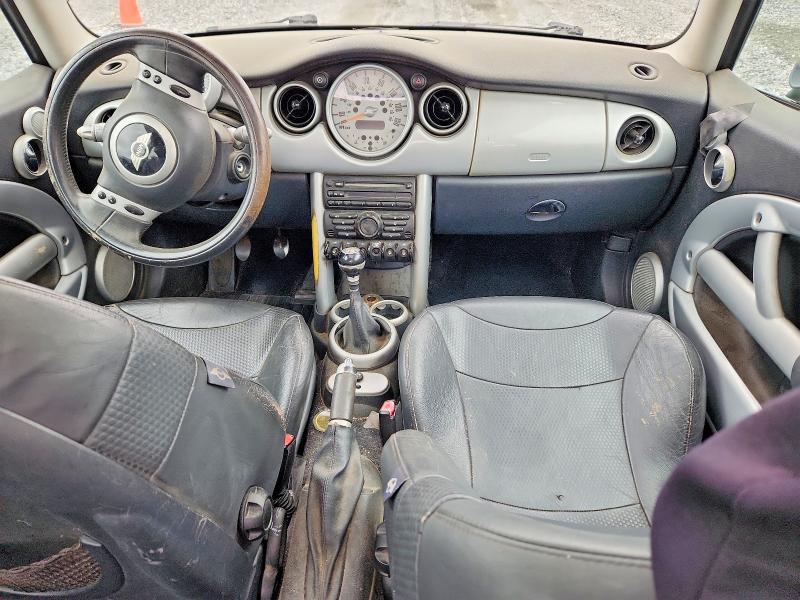 2002 Mini Cooper VIN WMWRC33422TC32776 COPART salvage auction — REAR END, Sc - Cert Of Title-Salvage, sold $250 on 2026-07-06 (photo 8)