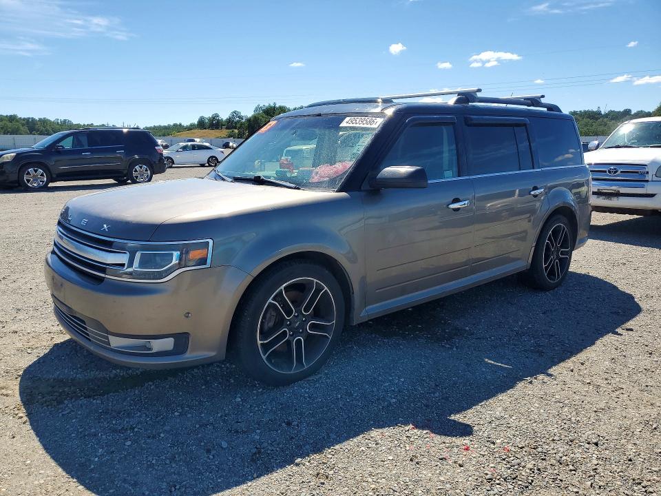 2013 Ford Flex VIN 2FMHK6DT7DBD03247 COPART salvage auction — MECHANICAL, Ca - Dis/Dlr/Exp Only Clean Title (P), sold $1,050 on 2026-07-08 (photo 1)