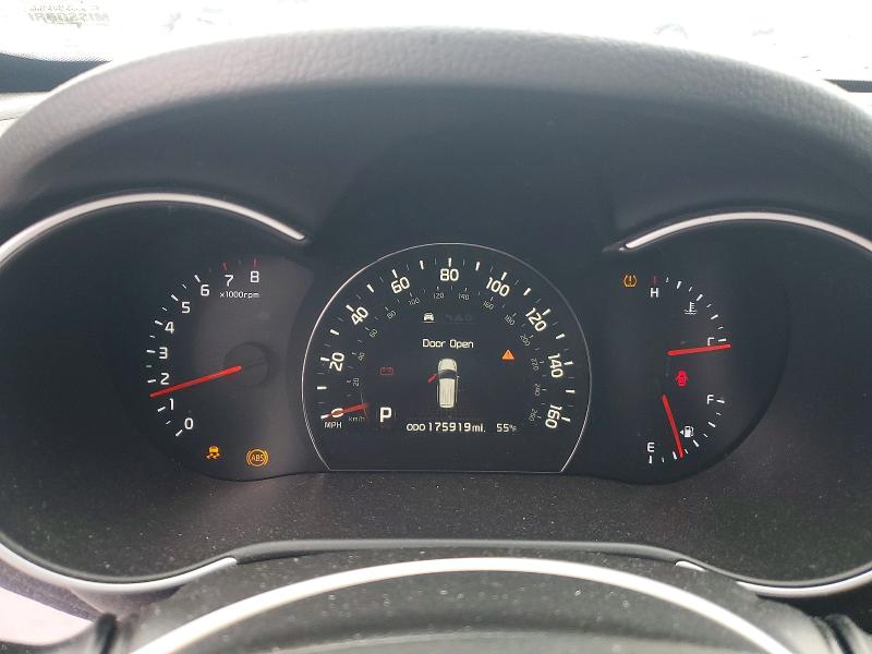 2014 Kia Sorento VIN 5XYKU4A7XEG457805 COPART salvage auction — FRONT END, ID - SALVAGE CERTIFICATE OF TITLE, sold $775 on 2026-07-28 (photo 9)