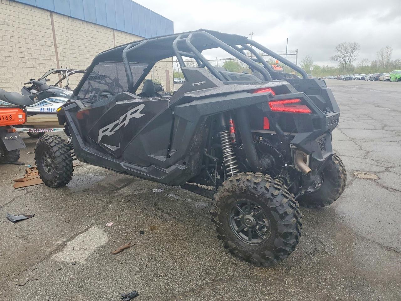 2024 Polaris RZR VIN 3NSR4D924RG065366 COPART salvage auction — Undercarriage, MI - CERTIFICATE OF TITLE, sold $14,900 on 2026-07-09 (photo 3)