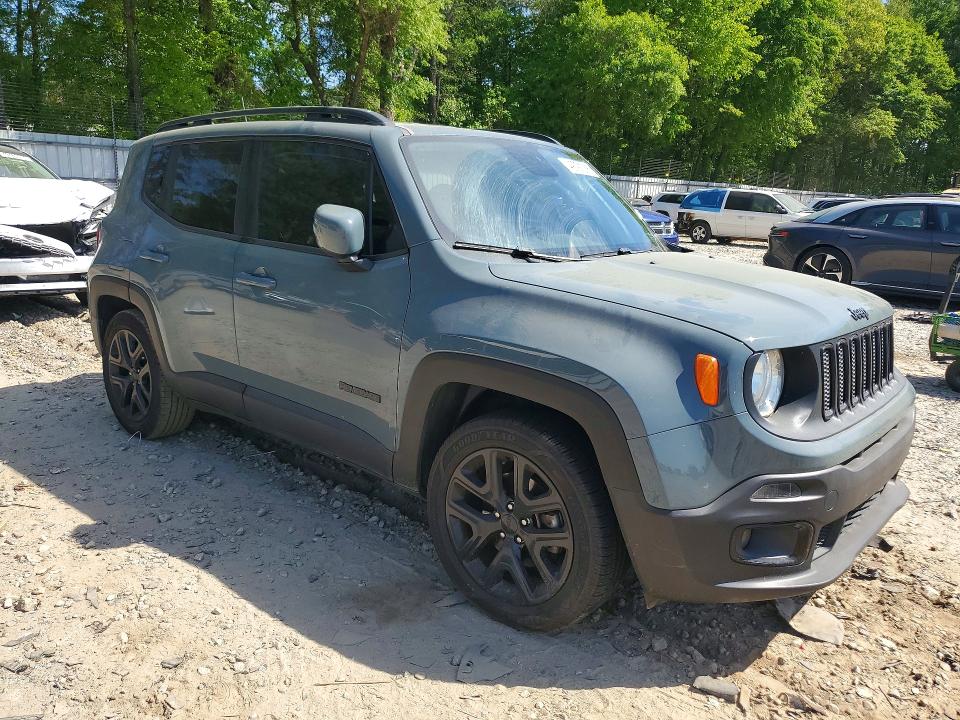 2018 Jeep Renegade VIN ZACCJABBXJPG81441 COPART salvage auction — SIDE, GA - CERT OF TITLE-SALVAGE, sold $1,800 on 2026-07-10 (photo 4)
