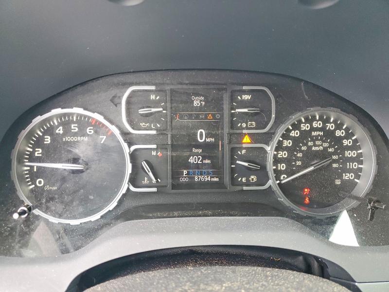 2019 Toyota Tundra VIN 5TFDY5F16KX823047 COPART salvage auction — FRONT END, Tx - Certificate Of Title, sold $26,500 on 2026-07-03 (photo 9)