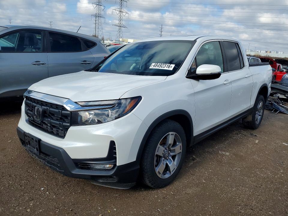2024 Honda Ridgeline VIN 5FPYK3F52RB014098 COPART salvage auction — SIDE, Il - Salvage Certificate, sold $10,200 on 2026-07-09 (photo 1)