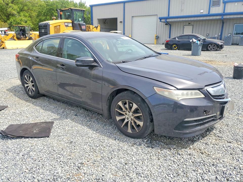 2015 Acura Tlx VIN 19UUB2F39FA012242 COPART salvage auction — FRONT END, Nc - Salvage Certificate Of Title, sold $3,100 on 2026-07-02 (photo 4)