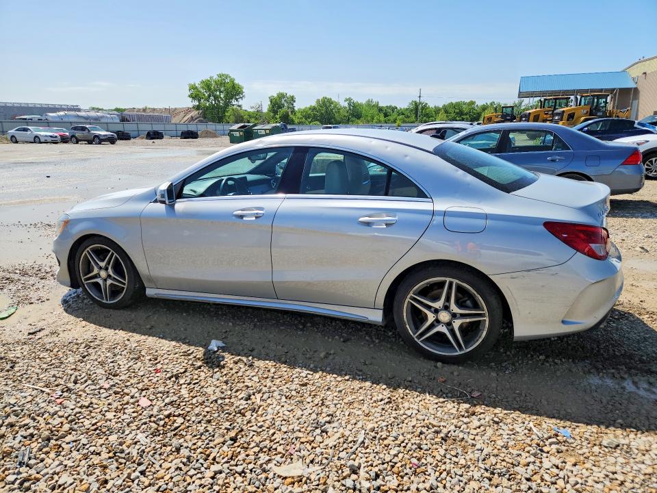 2014 Mercedes-benz Cla-klasse VIN WDDSJ4EBXEN066711 COPART salvage auction — HAIL, Id - Salvage Certificate Of Title, sold $3,050 on 2026-07-07 (photo 2)