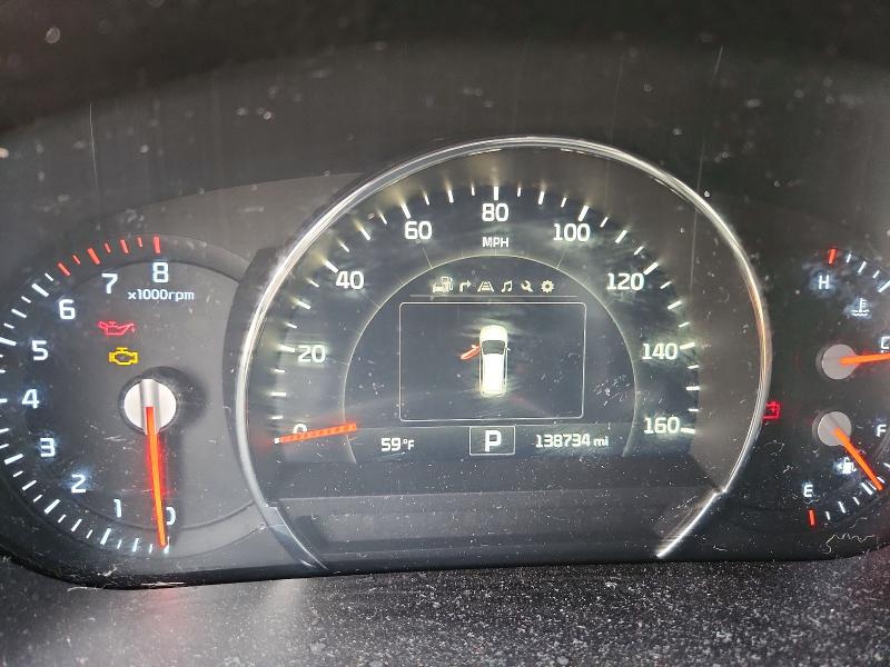 2017 Kia Sorento VIN 5XYPKDA50HG283032 COPART salvage auction — MECHANICAL, Fl - Dealer Only Clean Title (P), sold $2,450 on 2026-07-09 (photo 9)
