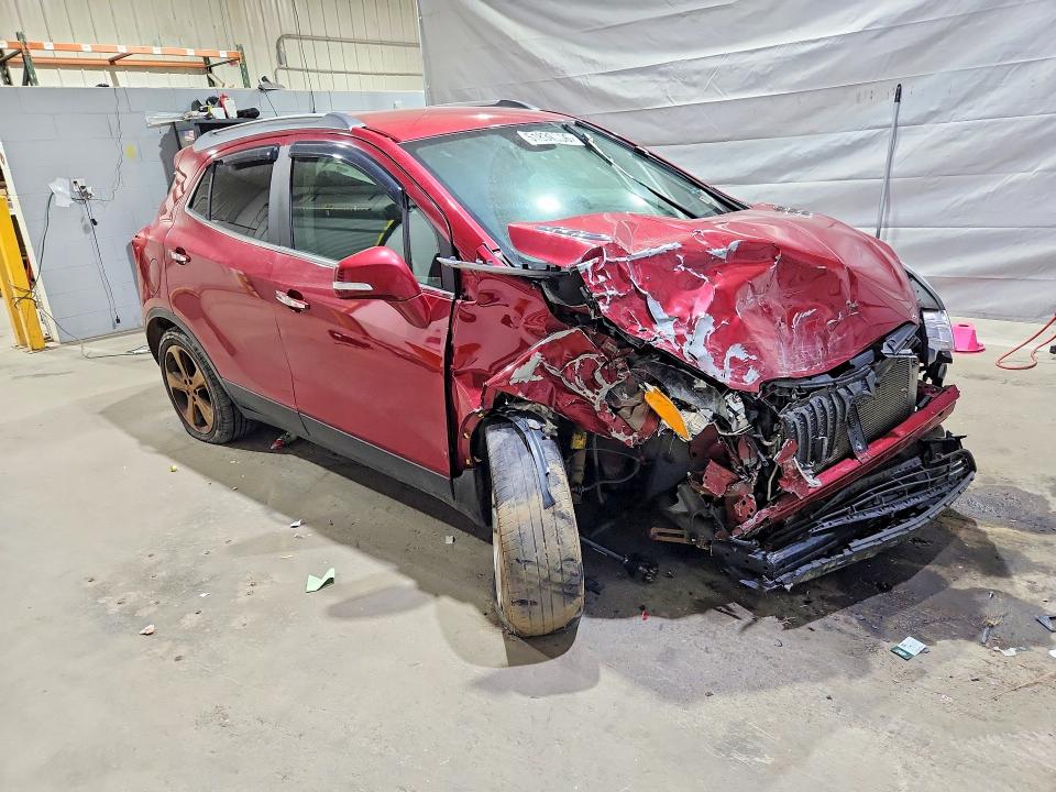 2016 Buick Encore VIN KL4CJASB2GB619156 COPART salvage auction — FRONT END, NH - CERT OF TITLE-SALVAGE (P), sold $275 on 2026-07-30 (photo 4)