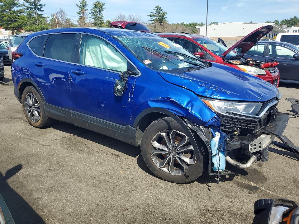 2022 Honda Cr-v VIN 7FARW1H52NE017889 COPART salvage auction — FRONT END, Ri - Salvage Certificate Of Title, sold $5,400 on 2026-07-16 (photo 4)