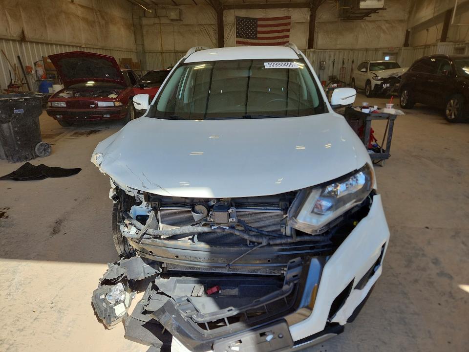 2017 Nissan Rogue VIN KNMAT2MV5HP597212 COPART salvage auction — FRONT END, WI, sold $750 on 2026-07-15 (photo 5)
