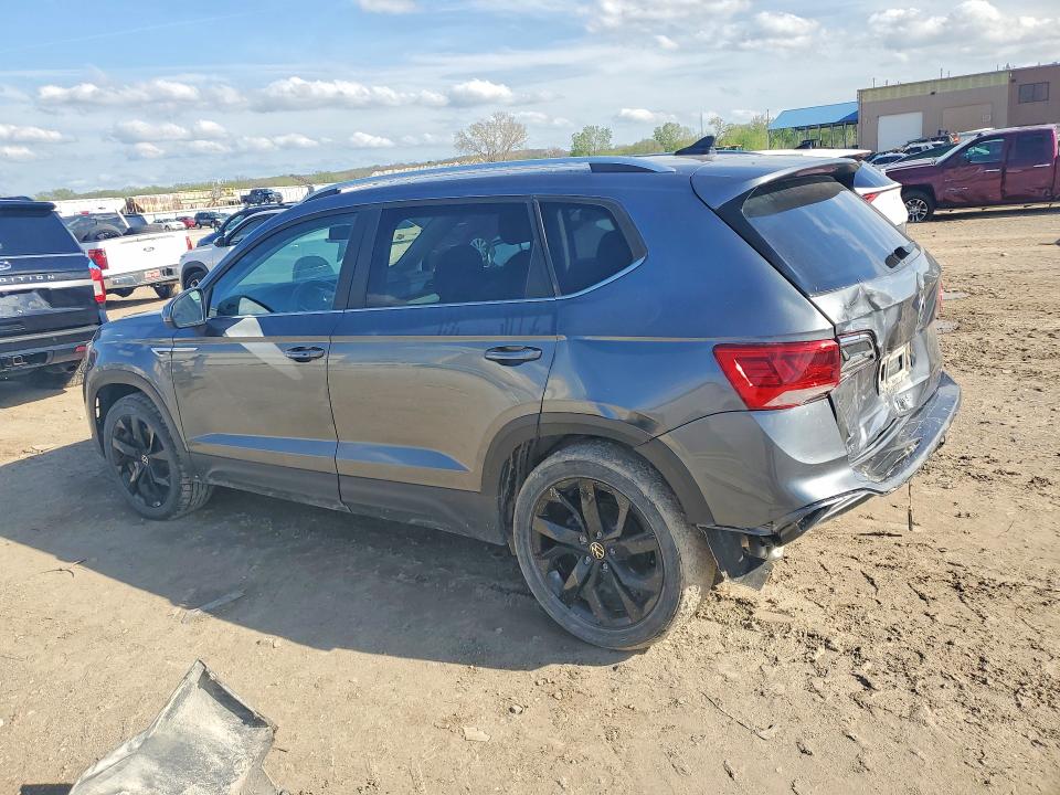 2022 Volkswagen Taos VIN 3VVLX7B2XNM090196 COPART salvage auction — REAR END, Mo - Salvage Certificate Of Title, sold $2,450 on 2026-07-09 (photo 2)