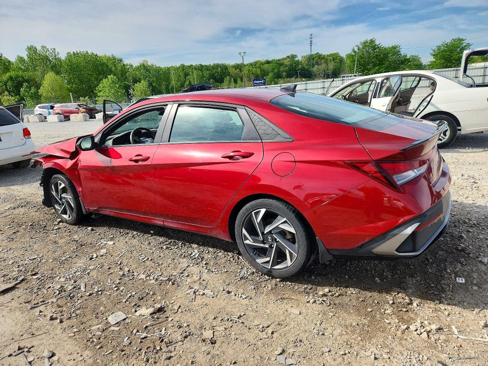 2025 Hyundai Elantra VIN KMHLM4DG8SU998048 COPART salvage auction — FRONT END, Ky - Bill Of Sale/Part Only/No Titl, sold $1,850 on 2026-07-30 (photo 2)