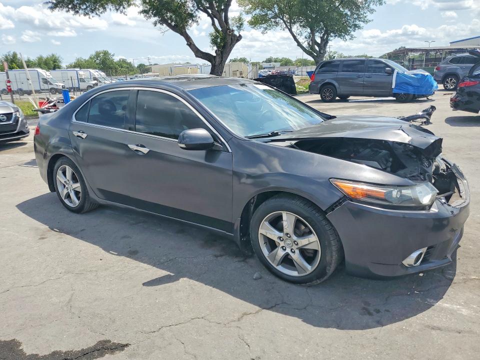 2011 Acura Tsx VIN JH4CU2F67BC010744 COPART salvage auction — FRONT END, Fl - Cert Of Title Slvg Rebuildable, sold $275 on 2026-07-21 (photo 4)