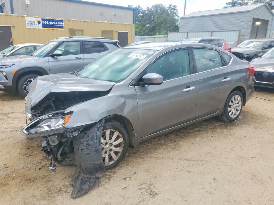 2019 Nissan Sentra VIN 3N1AB7AP4KY211832 COPART salvage auction — FRONT END, Ga - Certificate Of Title, sold $525 on 2026-07-28 (photo 1)