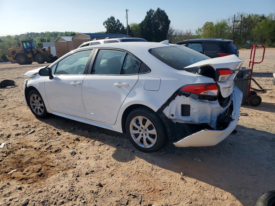 2021 Toyota Corolla VIN 5YFEPMAE4MP240957 COPART salvage auction — REAR END, NC - SALVAGE CERTIFICATE OF TITLE, sold $1,950 on 2026-07-27 (photo 2)