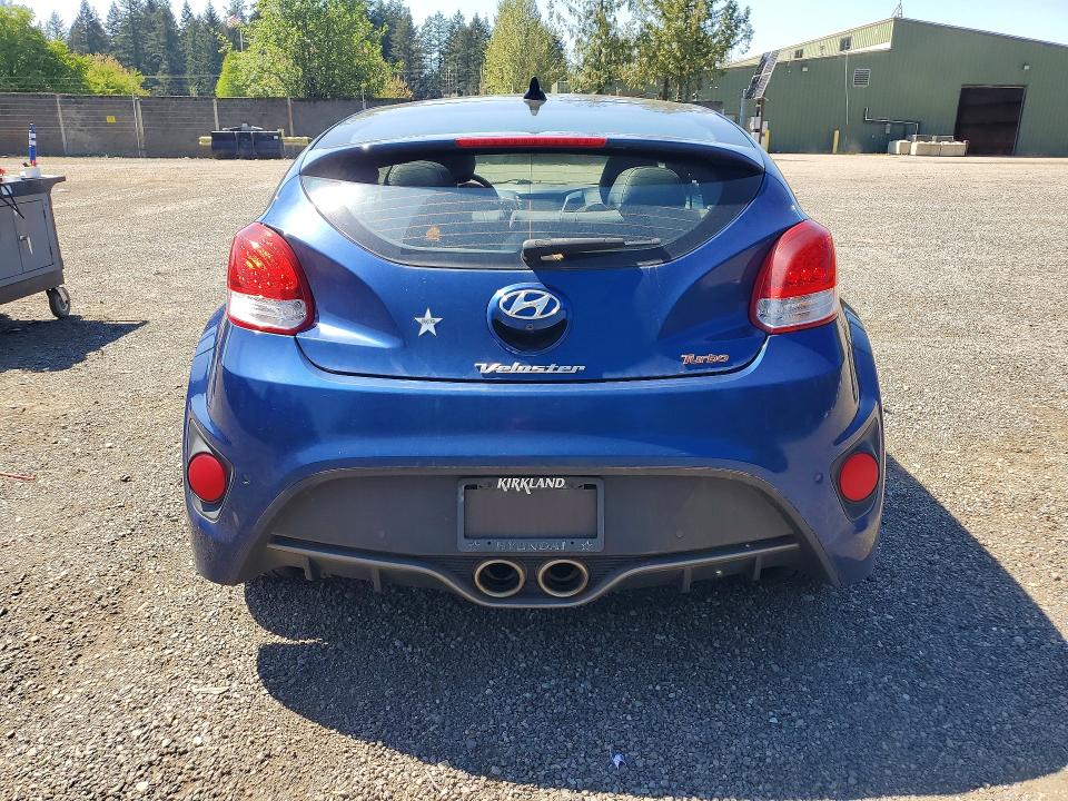 2016 Hyundai Veloster VIN KMHTC6AEXGU289758 COPART salvage auction — MINOR DENT/SCRATCHES, WA, sold $5,500 on 2026-07-10 (photo 6)