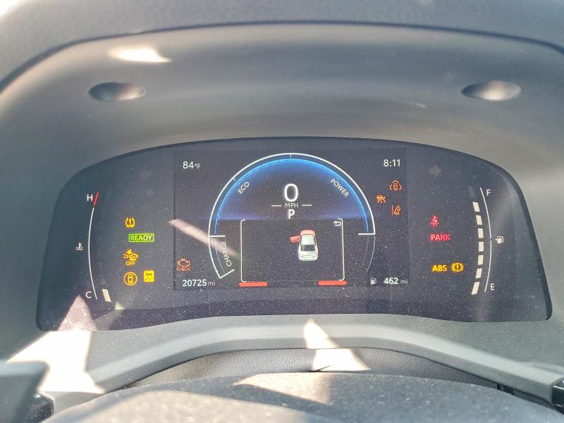 2025 Toyota VIN 4T1DAACK8SU206742 COPART salvage auction — SIDE, TX - SALVAGE VEHICLE TITLE, sold $9,200 on 2026-07-02 (photo 9)