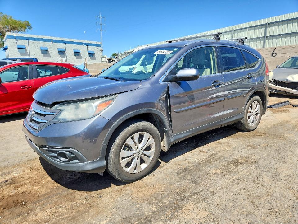 2012 Honda Cr-v VIN JHLRM4H78CC019874 COPART salvage auction — FRONT END, NM, sold $2,050 on 2026-07-23 (photo 1)