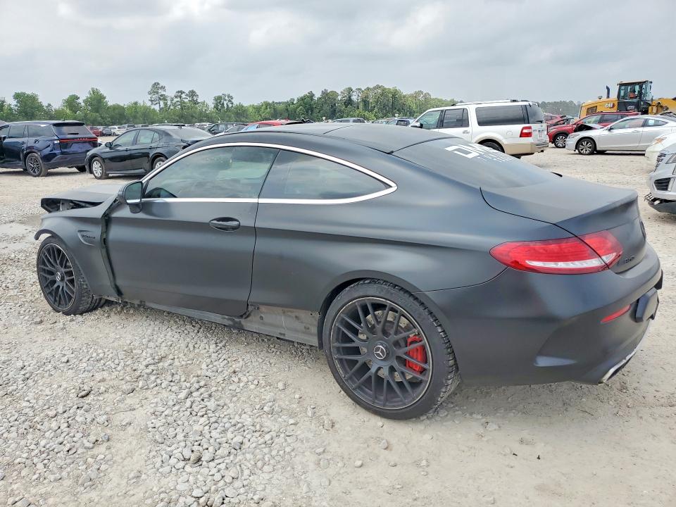2017 Mercedes-benz C-klasse VIN WDDWJ8HB6HF450178 COPART salvage auction — FRONT END, TX - SALVAGE VEHICLE TITLE, sold $8,500 on 2026-07-10 (photo 2)