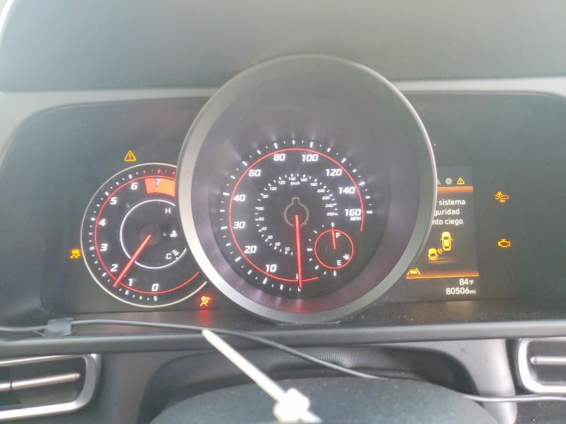 2021 Hyundai VIN 5NPLM4AG1MH037443 COPART salvage auction — SIDE, Salvage Title, sold $1,850 on 2026-07-24 (photo 9)
