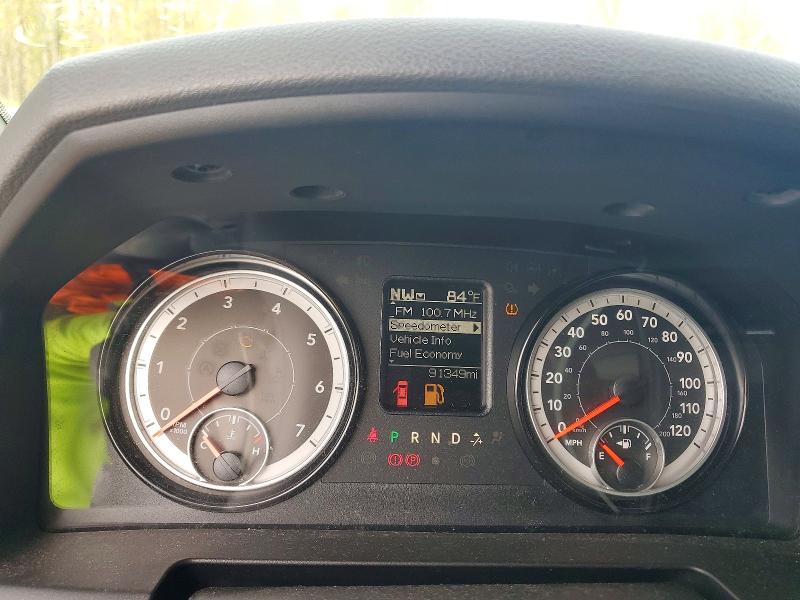 2017 Ram 1500 VIN 3C6RR7KT6HG794739 COPART salvage auction — FRONT END, Ny - Certificate Of Title, sold $5,100 on 2026-07-21 (photo 9)