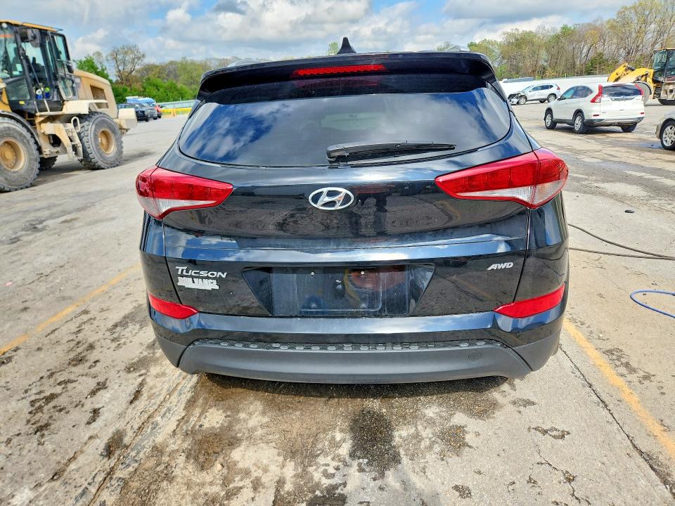 2018 Hyundai Tucson VIN KM8J3CA43JU695689 COPART salvage auction — FRONT END, Salvage Title, sold $250 on 2026-07-29 (photo 6)