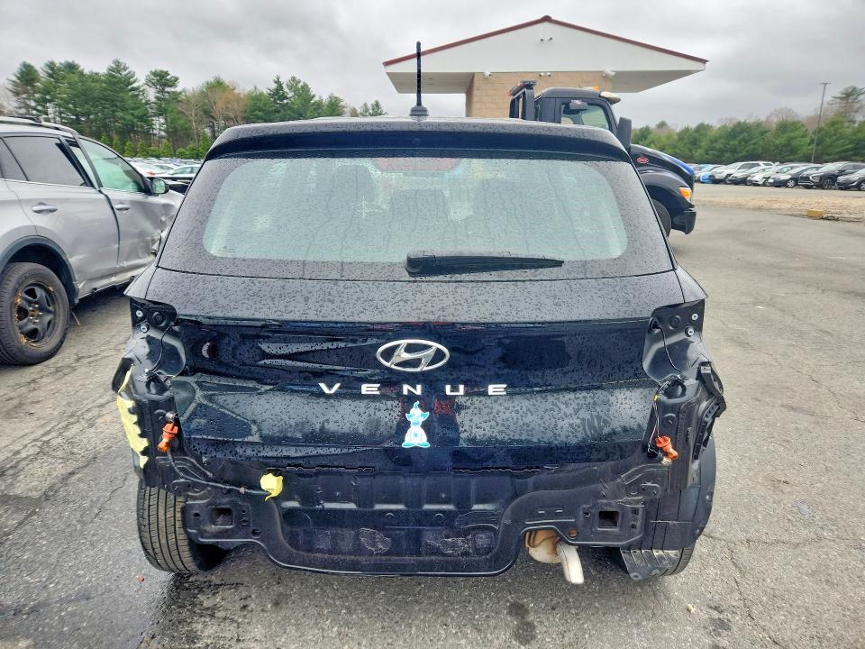 2025 Hyundai Venue VIN KMHRB8A31SU412668 COPART salvage auction — STRIPPED, CT - CERT OF TITLE-SALVAGE, sold $3,250 on 2026-07-16 (photo 6)