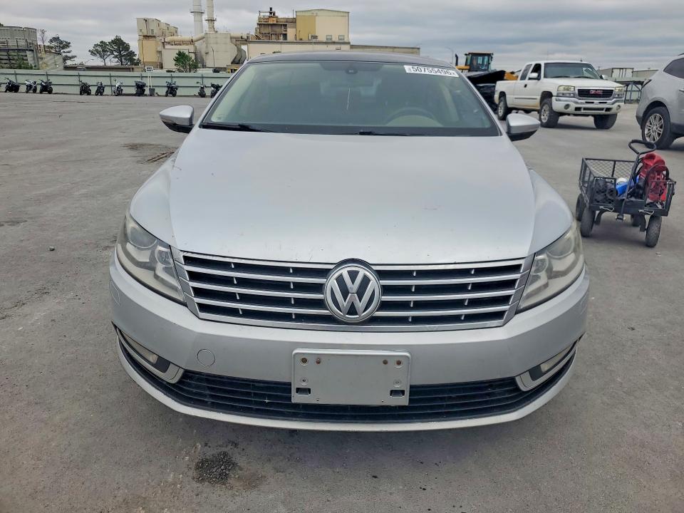 2014 Volkswagen Passat cc VIN WVWBN7AN3EE527389 COPART salvage auction — REAR END, Ok - Certificate Of Title, sold $600 on 2026-07-17 (photo 5)