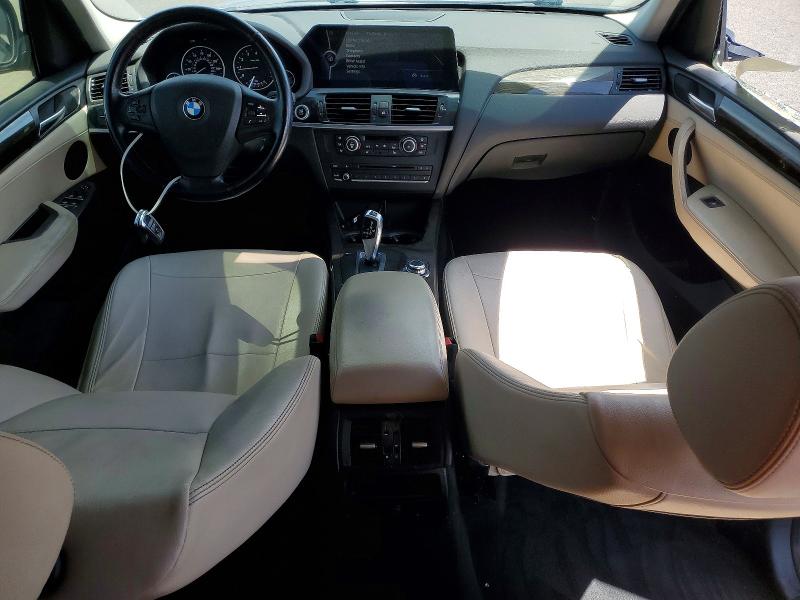 2012 BMW X3 VIN 5UXWX5C59CL726421 COPART salvage auction — SIDE, HI - CERTIFICATE OF SALVAGE, sold $1,350 on 2026-07-27 (photo 8)