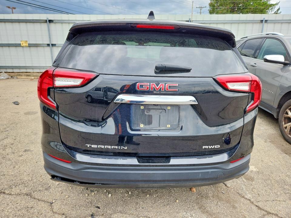 2022 Gmc Terrain VIN 3GKALTEV0NL180029 COPART salvage auction — FRONT END, Oh - Certificate Of Title, sold $4,800 on 2026-07-09 (photo 6)