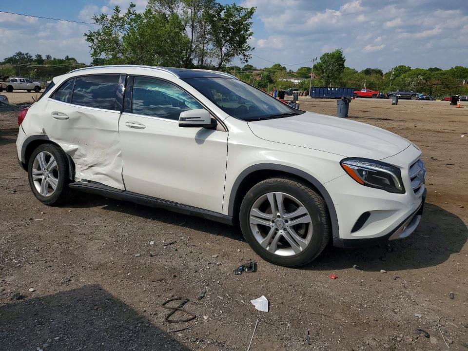 2016 Mercedes-benz Gla-klasse VIN WDCTG4EB7GJ233141 COPART salvage auction — SIDE, Md - Cert Of Salvage > 75% Damage, sold $1,750 on 2026-07-23 (photo 4)