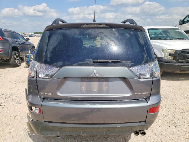 2007 Mitsubishi Outlander VIN JA4MS31X77Z007746 COPART salvage auction — UNDERCARRIAGE, Tx - Salvage Vehicle Title, sold $200 on 2026-07-16 (photo 6)