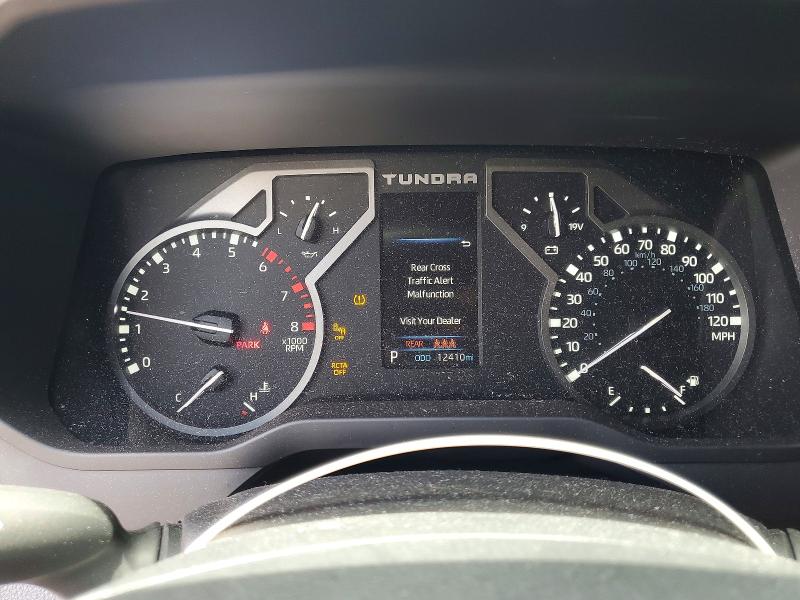 2025 Toyota Tundra VIN 5TFLA5DB6SX247150 COPART salvage auction — SIDE, Hi - Certificate Of Salvage, sold $11,300 on 2026-07-27 (photo 9)