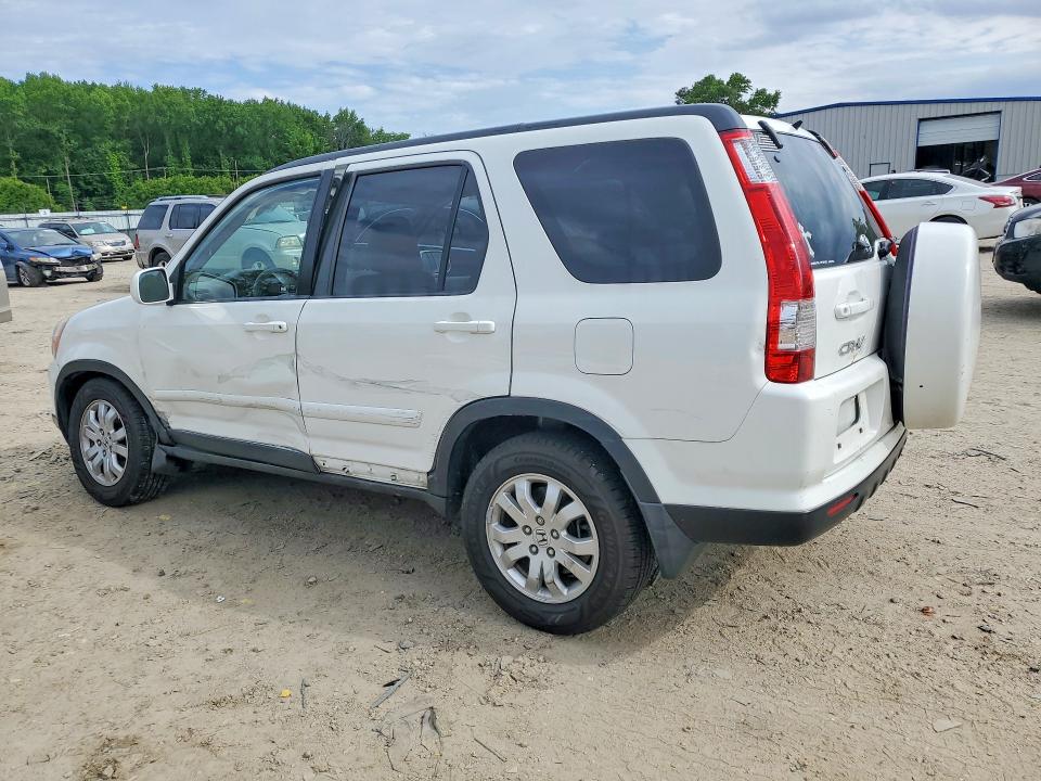2005 Honda Cr-v VIN JHLRD78925C007273 COPART salvage auction — SIDE, Va - Certificate Of Title, sold $1,900 on 2026-07-07 (photo 2)