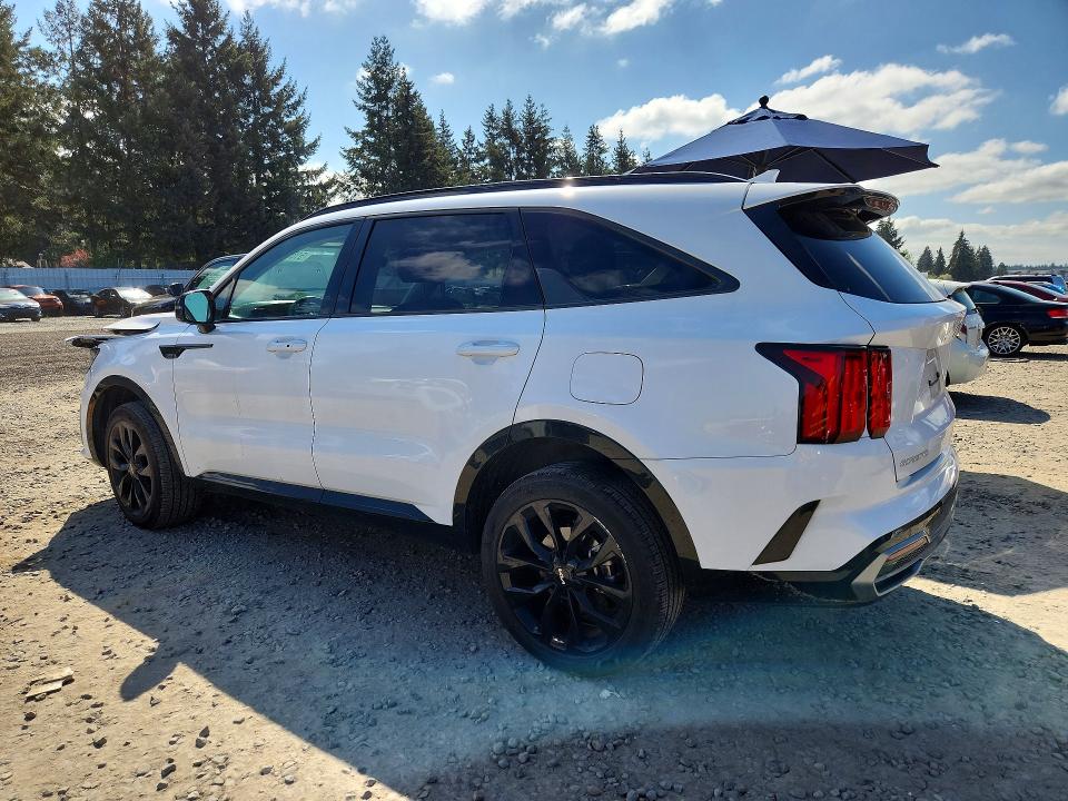 2023 Kia Sorento VIN 5XYRKDLF6PG233314 COPART salvage auction — FRONT END, WA, sold $10,100 on 2026-08-21 (photo 2)