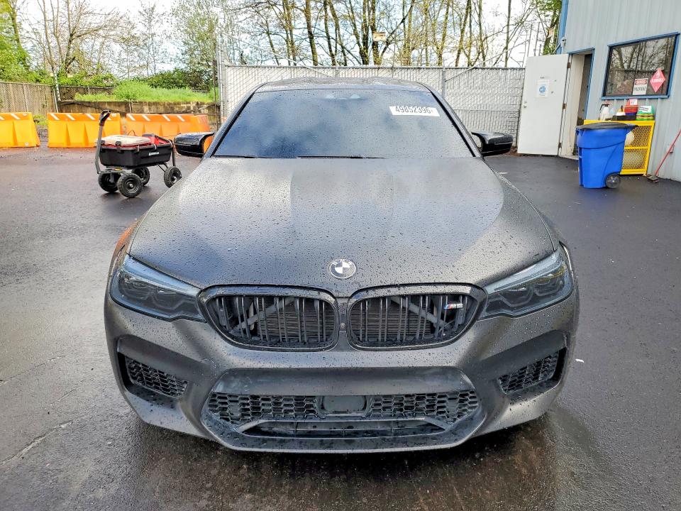 2019 BMW M5 VIN WBSJF0C59KB448442 COPART salvage auction — REAR END, Salvage Title, sold $20,200 on 2026-07-22 (photo 5)